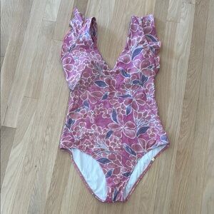 Summersalt Floral Pink One-Piece Swimsuit